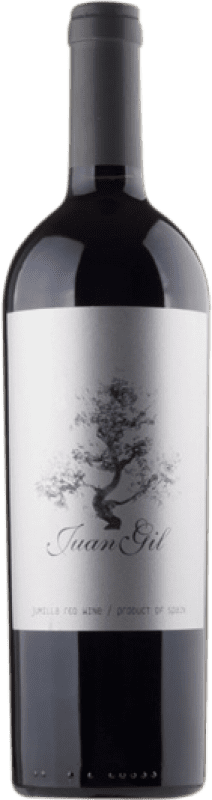16,95 € Free Shipping | Red wine Juan Gil Etiqueta Plata Aged D.O. Jumilla Castilla la Mancha Spain Monastrell Bottle 75 cl