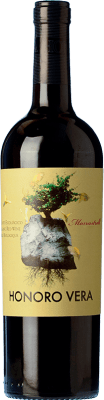 8,95 € Spedizione Gratuita | Vino rosso Juan Gil Honoro Vera Organic Giovane D.O. Jumilla Castilla-La Mancha Spagna Monastrell Bottiglia 75 cl