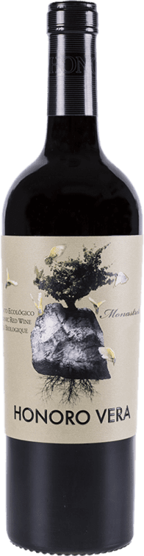 8,95 € Free Shipping | Red wine Juan Gil Honoro Vera Organic Young D.O. Jumilla Castilla la Mancha Spain Monastrell Bottle 75 cl