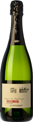 16,95 € Бесплатная доставка | Белое игристое вино Júlia Bernet Ingenius Brut Nature — Брют Натюр D.O. Cava Каталония Испания Xarel·lo — Шарелло, Chardonnay — Шардоне Бутылка 75 cl