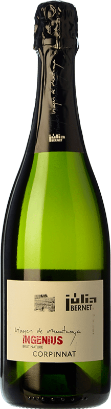 16,95 € Envio grátis | Espumante branco Júlia Bernet Ingenius Brut Nature D.O. Cava Catalunha Espanha Xarel·lo, Chardonnay Garrafa 75 cl