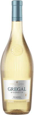 11,95 € Free Shipping | White wine Juvé y Camps Gregal d'Espiells D.O. Penedès Catalonia Spain Malvasía, Muscat, Gewürztraminer Bottle 75 cl