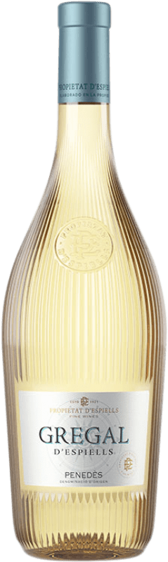 11,95 € Free Shipping | White wine Juvé y Camps Gregal d'Espiells D.O. Penedès Catalonia Spain Malvasía, Muscat, Gewürztraminer Bottle 75 cl
