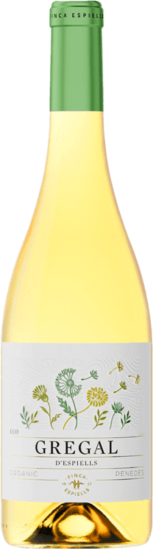 12,95 € Spedizione Gratuita | Vino bianco Juvé y Camps Gregal d'Espiells D.O. Penedès Catalogna Spagna Malvasía, Moscato, Gewürztraminer Bottiglia 75 cl