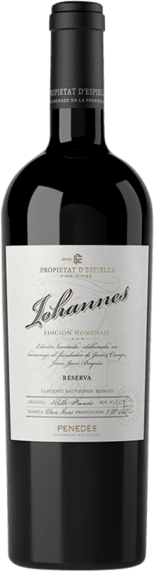 41,95 € 送料無料 | 赤ワイン Juvé y Camps Iohannes 予約 D.O. Penedès カタロニア スペイン Merlot, Cabernet Sauvignon ボトル 75 cl