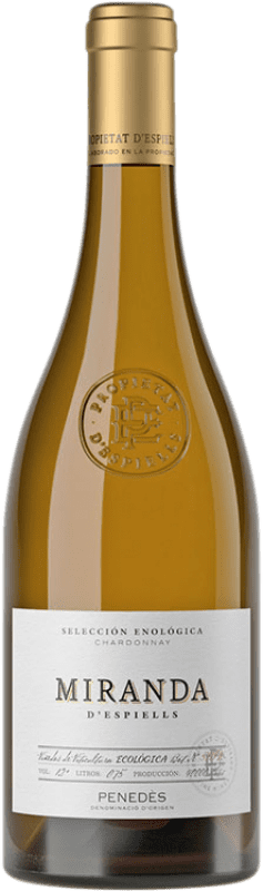 14,95 € Free Shipping | White wine Juvé y Camps Miranda d'Espiells D.O. Penedès Catalonia Spain Chardonnay Bottle 75 cl