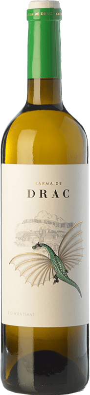 8,95 € Envoi gratuit | Vin Blanc Karma de Drac D.O. Montsant Catalogne Espagne Garnacha — Grenache, Macabeo — Macabeu 75 cl