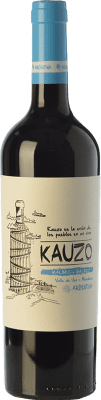 15,95 € Envío gratis | Vino tinto Kauzo Joven I.G. Valle de Uco Valle de Uco Argentina Malbec Botella 75 cl