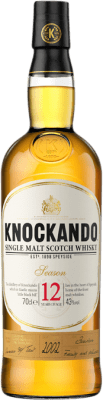 44,95 € Spedizione Gratuita | Whisky Single Malt Knockando Speyside Regno Unito 12 Anni 70 cl