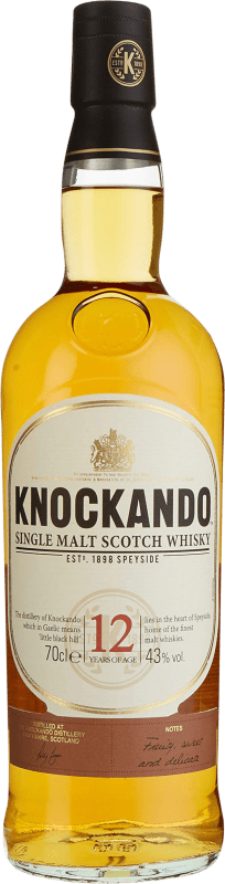 46,95 € Envoi gratuit | Whisky Single Malt Knockando Speyside Royaume-Uni 12 Ans Bouteille 70 cl