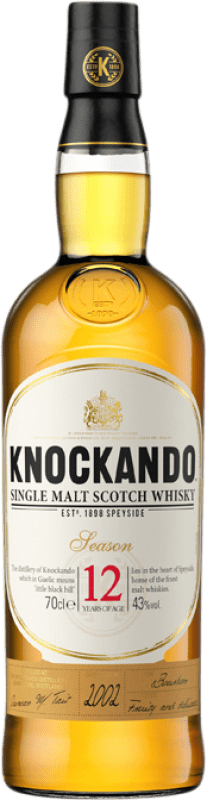 44,95 € 送料無料 | シングルモルトウイスキー Knockando スペイサイド イギリス 12 年 70 cl