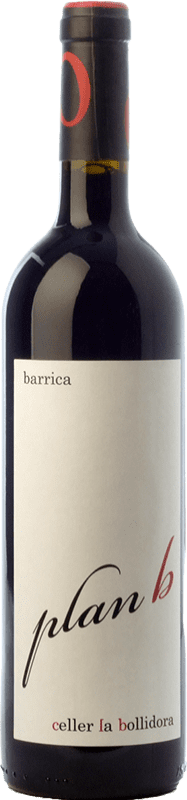 12,95 € Free Shipping | Red Wine La Bollidora Plan B Crianza — Aged D.O. Terra Alta Catalonia Spain Syrah — Shiraz, Garnacha — Grenache, Cariñena — Carignan, Morenillo Bottle 75 cl