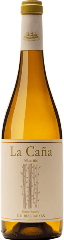18,95 € 免费送货 | 白葡萄酒 La Caña Crianza — 陈酿 D.O. Rías Baixas 加利西亚 西班牙 Albariño — 阿尔巴利诺 75 cl