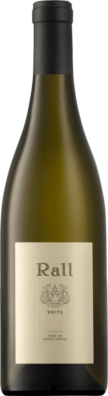 44,95 € Kostenloser Versand | Weißwein Donovan Rall Winery White W.O. Swartland Coastal Region Südafrika Viognier, Chenin Weiß, Verdello Flasche 75 cl