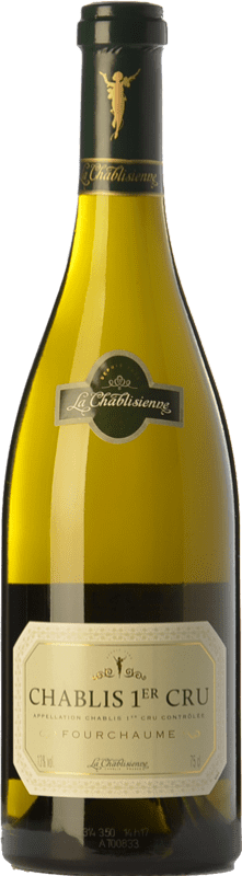 29,95 € 免费送货 | 白酒 La Chablisienne Premier Cru Fourchaume 岁 A.O.C. Bourgogne 勃艮第 法国 Chardonnay 瓶子 75 cl