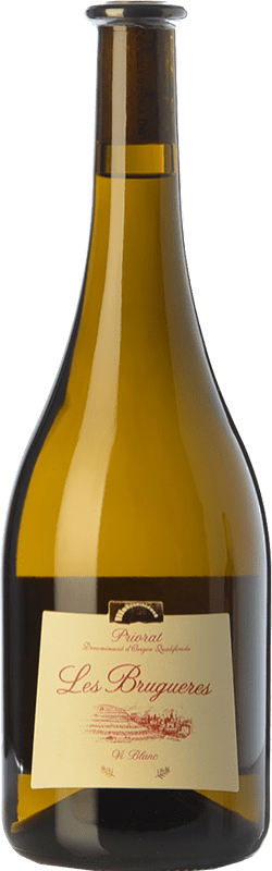 49,95 € Envio grátis | Vinho branco La Conreria de Scala Dei Les Brugueres Blanc D.O.Ca. Priorat Catalunha Espanha Grenache Branca Garrafa Magnum 1,5 L