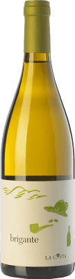 16,95 € Free Shipping | White wine La Costa Brigante Bianco I.G.T. Terre Lariane Lombardia Italy Chardonnay, Manzoni Bianco, Verdiso Bottle 75 cl