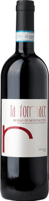25,95 € Spedizione Gratuita | Vino rosso La Fornace D.O.C. Rosso di Montalcino Toscana Italia Sangiovese Bottiglia 75 cl