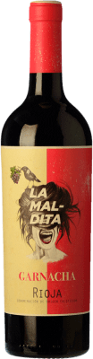 9,95 € Spedizione Gratuita | Vino rosso La Maldita Giovane D.O.Ca. Rioja La Rioja Spagna Grenache Bottiglia 75 cl