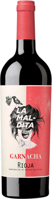 9,95 € Free Shipping | Red wine La Maldita Young D.O.Ca. Rioja The Rioja Spain Grenache Bottle 75 cl
