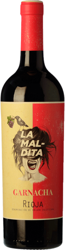 9,95 € Free Shipping | Red wine La Maldita Young D.O.Ca. Rioja The Rioja Spain Grenache Bottle 75 cl