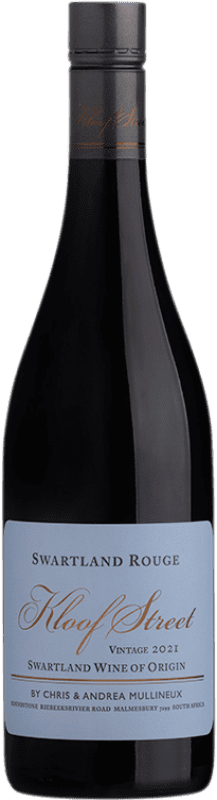 16,95 € Envoi gratuit | Vin rouge Mullineux Kloof Street Swartland Rouge W.O. Swartland Coastal Region Afrique du Sud Syrah Bouteille 75 cl