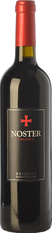19,95 € Envio grátis | Vinho Tinto La Perla del Priorat Noster Crianza D.O.Ca. Priorat Catalunha Espanha Garnacha — Grenache, Cariñena — Carignan 75 cl