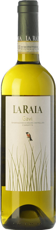 17,95 € Envio grátis | Vinho branco La Raia D.O.C.G. Cortese di Gavi Piemonte Itália Cortese Garrafa 75 cl
