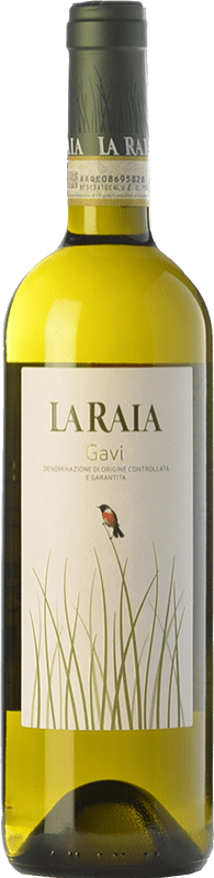 21,95 € Envío gratis | Vino Blanco La Raia D.O.C.G. Cortese di Gavi Piemonte Italia Cortese Eco Ecológico Botella 75 cl