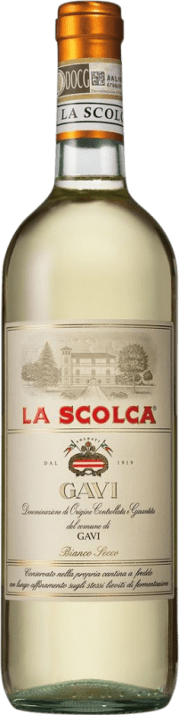 19,95 € Envío gratis | Vino blanco La Scolca D.O.C.G. Cortese di Gavi Piemonte Italia Cortese Botella 75 cl