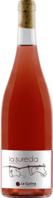 13,95 € Free Shipping | Rosé wine Celler La Gutina La Sureda D.O. Empordà Catalonia Spain Grenache Tintorera Bottle 75 cl