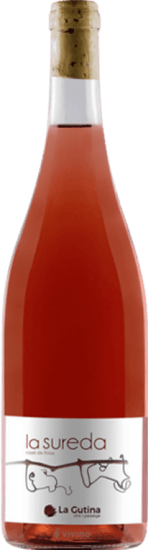 13,95 € Envío gratis | Vino rosado Celler La Gutina La Sureda D.O. Empordà Cataluña España Garnacha Tintorera Botella 75 cl