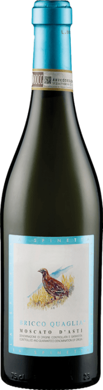 16,95 € 免费送货 | 甜葡萄酒 La Spinetta Bricco Quaglia D.O.C.G. Moscato d'Asti 皮埃蒙特 意大利 Moscato — 麝香葡萄 75 cl