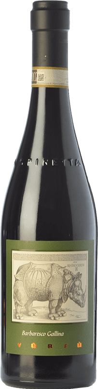 149,95 € 免费送货 | 红酒 La Spinetta Gallina D.O.C.G. Barbaresco 皮埃蒙特 意大利 Nebbiolo 瓶子 75 cl