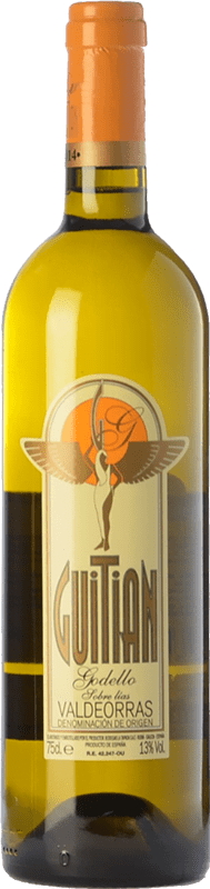 21,95 € Envío gratis | Vino blanco La Tapada Guitian sobre Lías D.O. Valdeorras Galicia España Godello Botella Magnum 1,5 L