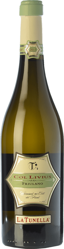 19,95 € Free Shipping | White wine La Tunella Col Livius D.O.C. Colli Orientali del Friuli Friuli-Venezia Giulia Italy Friulano Bottle 75 cl