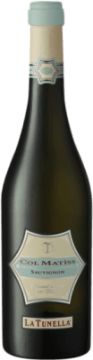 27,95 € Spedizione Gratuita | Vino bianco La Tunella Col Matìss D.O.C. Colli Orientali del Friuli Friuli-Venezia Giulia Italia Sauvignon Bottiglia 75 cl