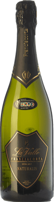 34,95 € Envio grátis | Espumante branco La Valle Naturalis D.O.C.G. Franciacorta Lombardia Itália Pinot Preto, Chardonnay, Pinot Branco Garrafa 75 cl