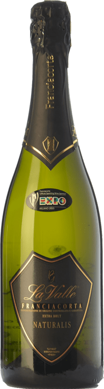 34,95 € Free Shipping | White sparkling La Valle Naturalis D.O.C.G. Franciacorta Lombardia Italy Pinot Black, Chardonnay, Pinot White Bottle 75 cl