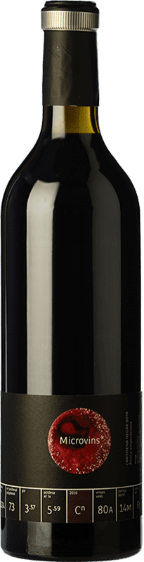 18,95 € Kostenloser Versand | Rotwein La Vinyeta Microvins Crianza — Kurze Fassreifung D.O. Empordà Katalonien Spanien Samsó Flasche 75 cl