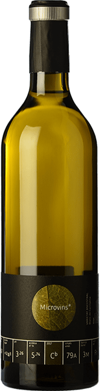 25,95 € Kostenloser Versand | Weißwein La Vinyeta Microvins Varietat Ancestral Crianza — Kurze Fassreifung D.O. Empordà Katalonien Spanien Cariñena — Carignan Flasche 75 cl