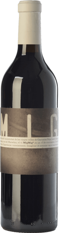 21,95 € Free Shipping | Red wine La Vinyeta MigMig Crianza D.O. Empordà Catalonia Spain Grenache Tintorera, Marcelan Bottle 75 cl
