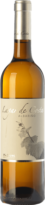 13,95 € Spedizione Gratuita | Vino bianco Lagar de Costa D.O. Rías Baixas Galizia Spagna Albariño Bottiglia 75 cl
