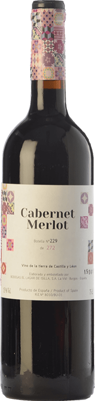 22,95 € Free Shipping | Red Wine Lagar de Isilla La Casona de la Vid Crianza — Aged I.G.P. Vino de la Tierra de Castilla y León Castilla y León Spain Merlot, Cabernet Sauvignon Bottle 75 cl