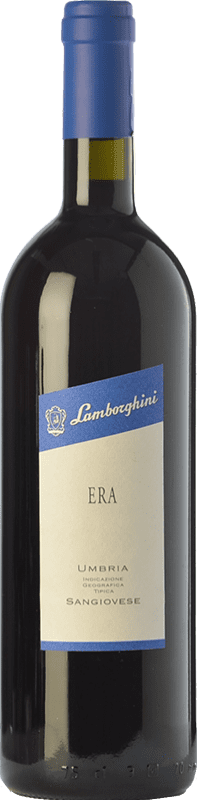 14,95 € Envio grátis | Vinho tinto Lamborghini Era I.G.T. Umbria Úmbria Itália Sangiovese Garrafa 75 cl