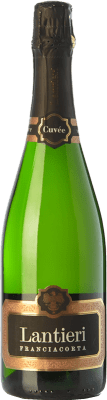23,95 € Бесплатная доставка | Белое игристое Lantieri Cuvée брют D.O.C.G. Franciacorta Ломбардии Италия Chardonnay, Pinot White бутылка 75 cl