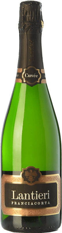 23,95 € Envio grátis | Espumante branco Lantieri Cuvée Brut D.O.C.G. Franciacorta Lombardia Itália Chardonnay, Pinot Branco Garrafa 75 cl
