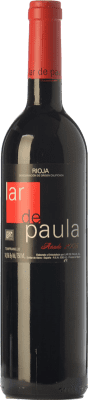 26,95 € Spedizione Gratuita | Vino rosso Lar de Paula Cepas Viejas Crianza D.O.Ca. Rioja La Rioja Spagna Tempranillo Bottiglia 75 cl