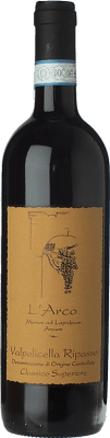 29,95 € Envío gratis | Vino Tinto L'Arco Vini D.O.C. Valpolicella Ripasso Veneto Italia Corvina, Rondinella, Molinara 75 cl
