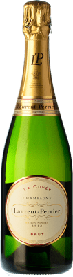 67,95 € Бесплатная доставка | Белое игристое Laurent Perrier брют Гранд Резерв A.O.C. Champagne шампанское Франция Pinot Black, Chardonnay, Pinot Meunier бутылка 75 cl